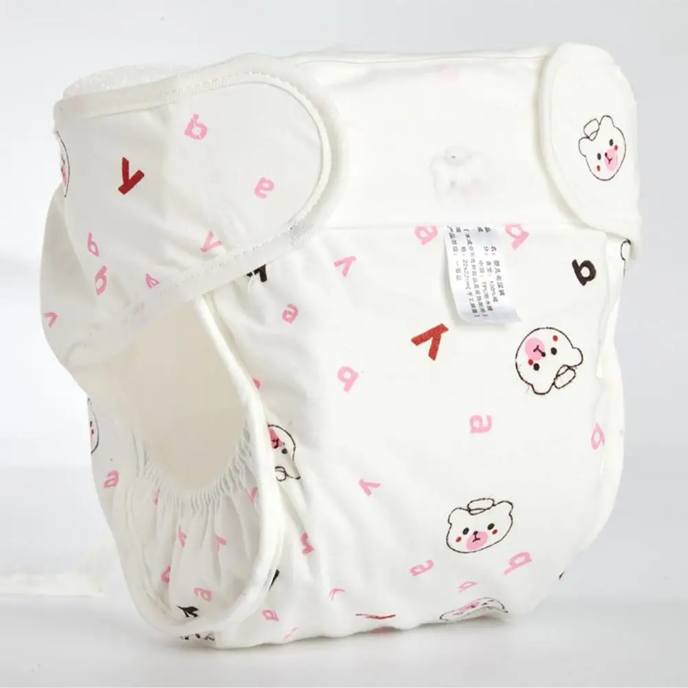 Convenient 0-12Months Baby Washable Diaper Adjustable 3-15kg Cloth Diapers S M L Leakproof Reusable Nappy Newborn Kids