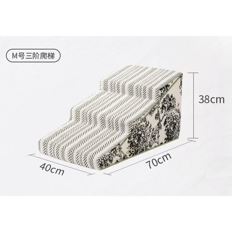 Puppy Bedside Ladder, Bantam Slope Senior Dog Step Sofa Cushion