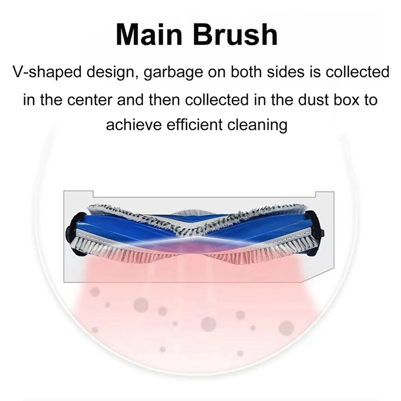 Аксессуары для робота-пылесоса ECOVACS DEEBOT T30 Omni/T30 PRO Omni, боковая щетка, фильтр Hepa, ткань для швабры