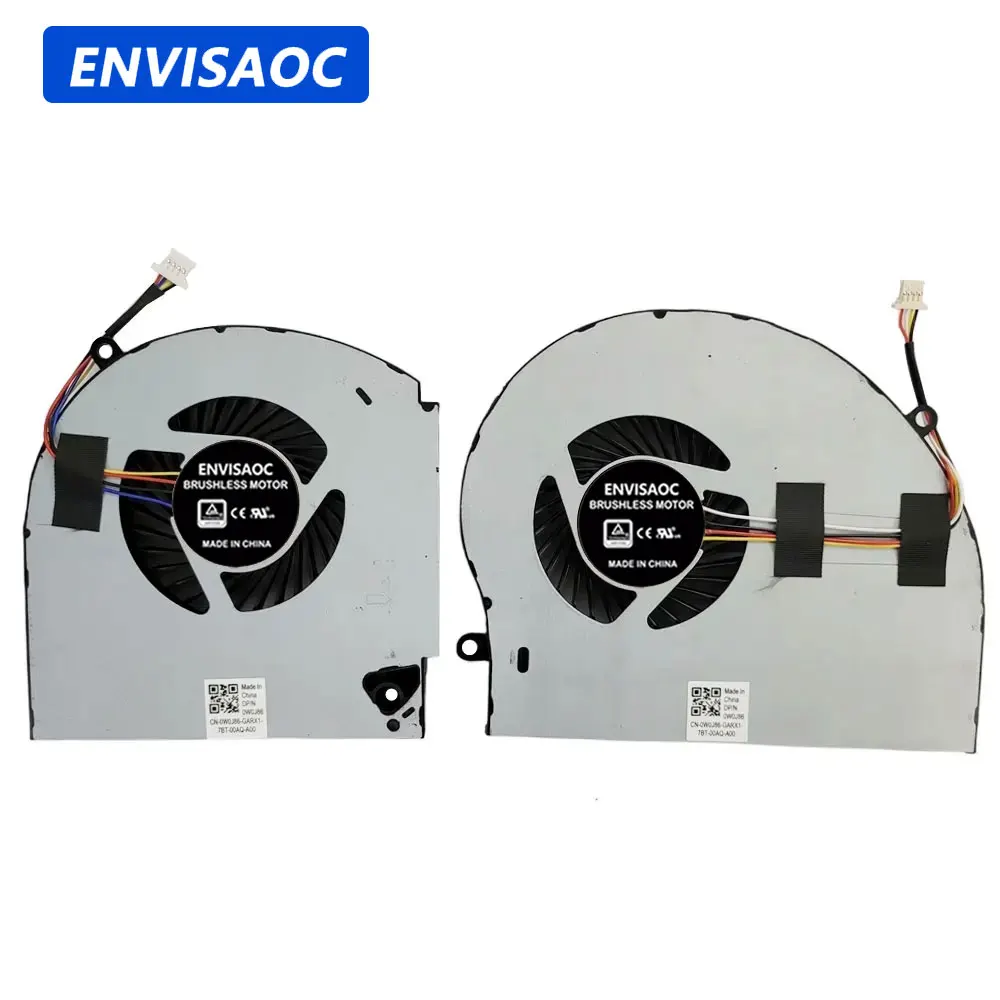 Para Dell Alienware 17 R4 Alienware 17 R5 P31E portátil CPU GPU ventilador de refrigeración disipador de calor ventilador enfriador
