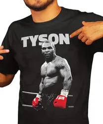 Camiseta de Iron Mike Boxing Champion Tyson para fanáticos de la moda Camiseta de manga corta con cuello redondo para hombre, camisa de verano, novedad de 2024