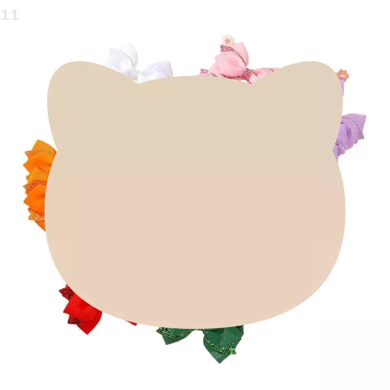 2/4Pcs Sequins Bows Hair Clips Kids Shiny Hairpin Fashion Headwear Headdress Children Accessories Gift