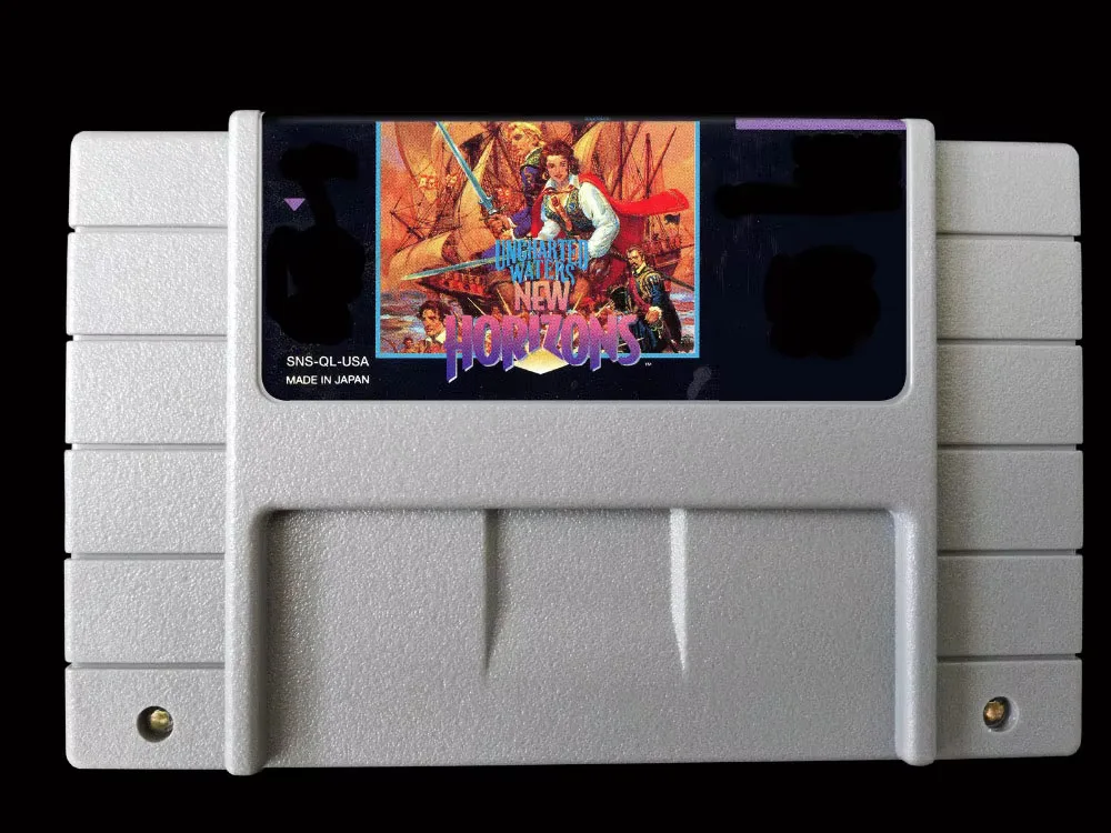 

16-битные игры ** Uncharted Waters — новые горизонты (версия для США!!)