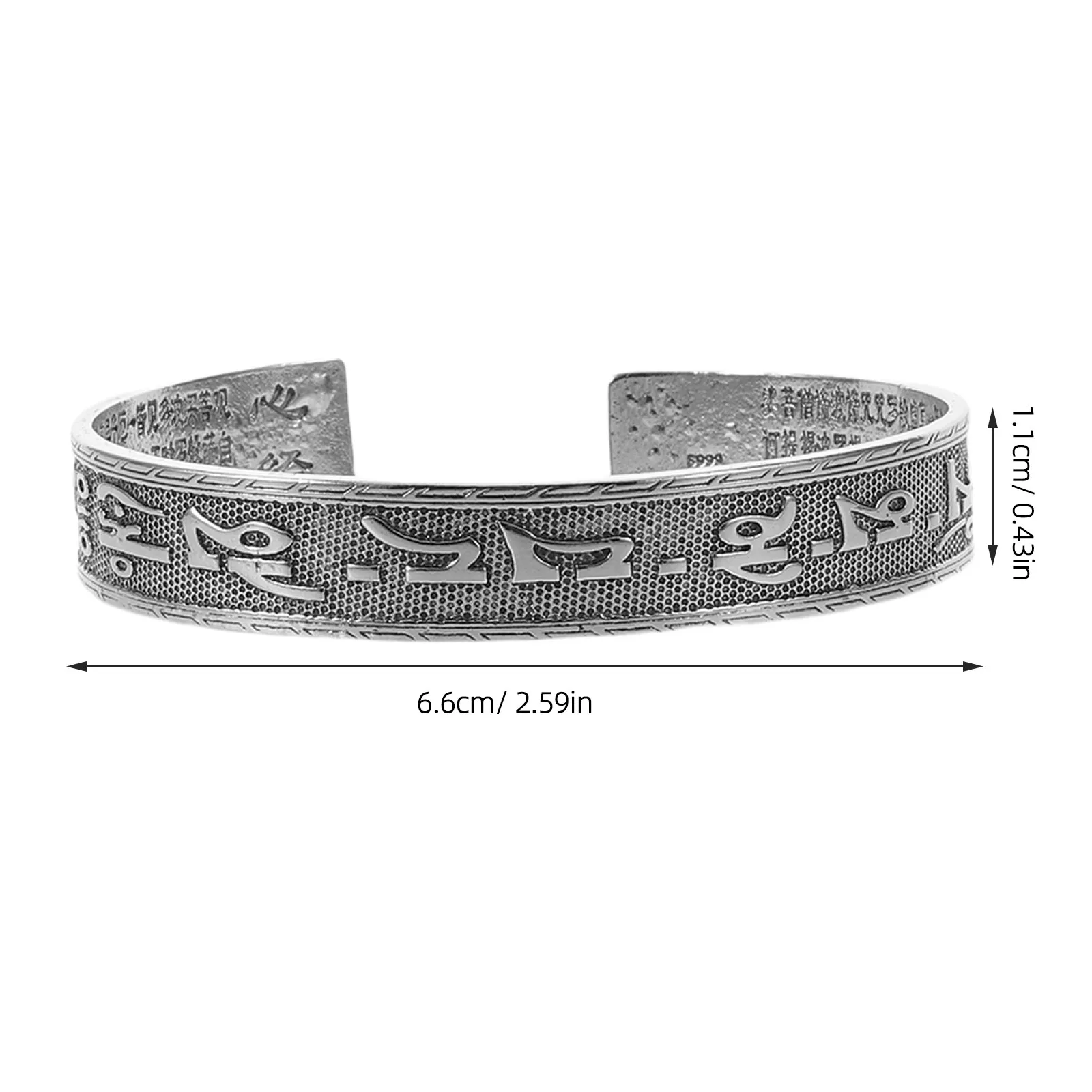 Jewellery for Men Vintage Jewelry Bangles Cuff Bracelet Lucky Wrist Masculine Charm Bracelets
