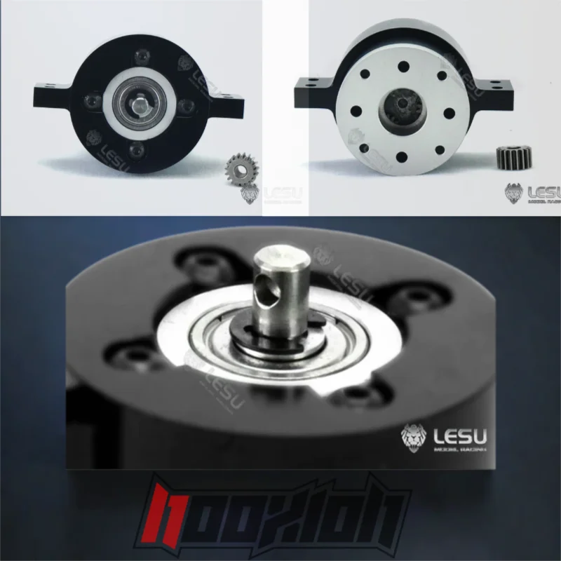 Rc Truck 1/14th Scale F-5023 LESU 1/14 Planetary Gearbox Reducer for RC Tractor Truck Hydraulic Dumper Remote Control Toys Car