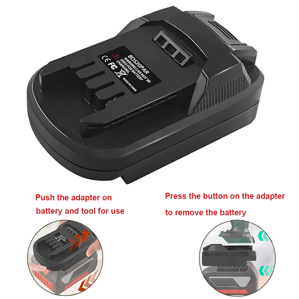 

For Bosch 18V Li-ion Battery Adapter Converter For BOSCH Convert To for Parkside 20V Cordless Power Tools