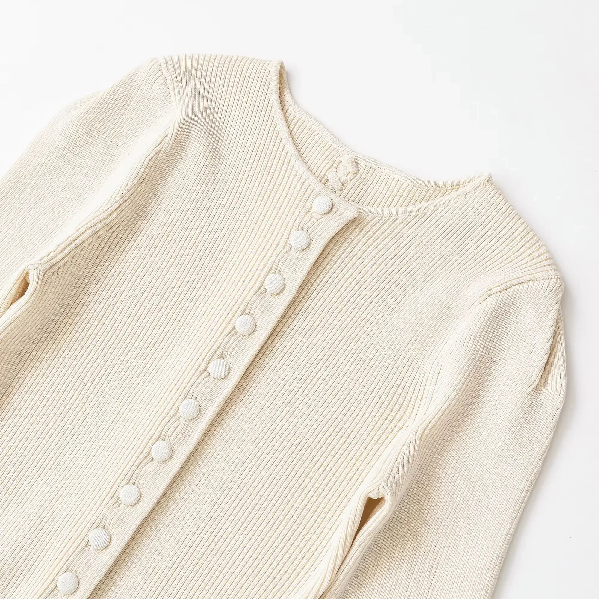 Fashion Rib Knit Cardigan Wome - Crop Top Crochet 评论和价格
