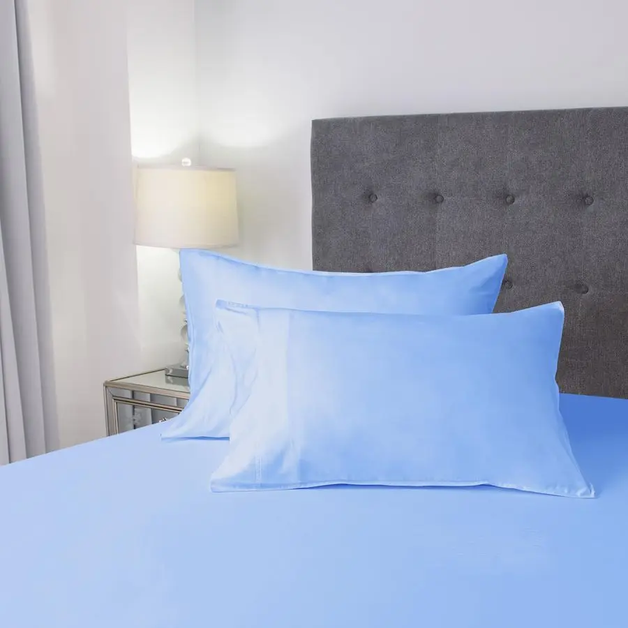 

Комплект наволочек King Size из 100% органического эвкалиптового тенселя, гипоаллергенный, терморегулирующий, ультрамягкий и охлаждающий, 2 штуки, для младенцев