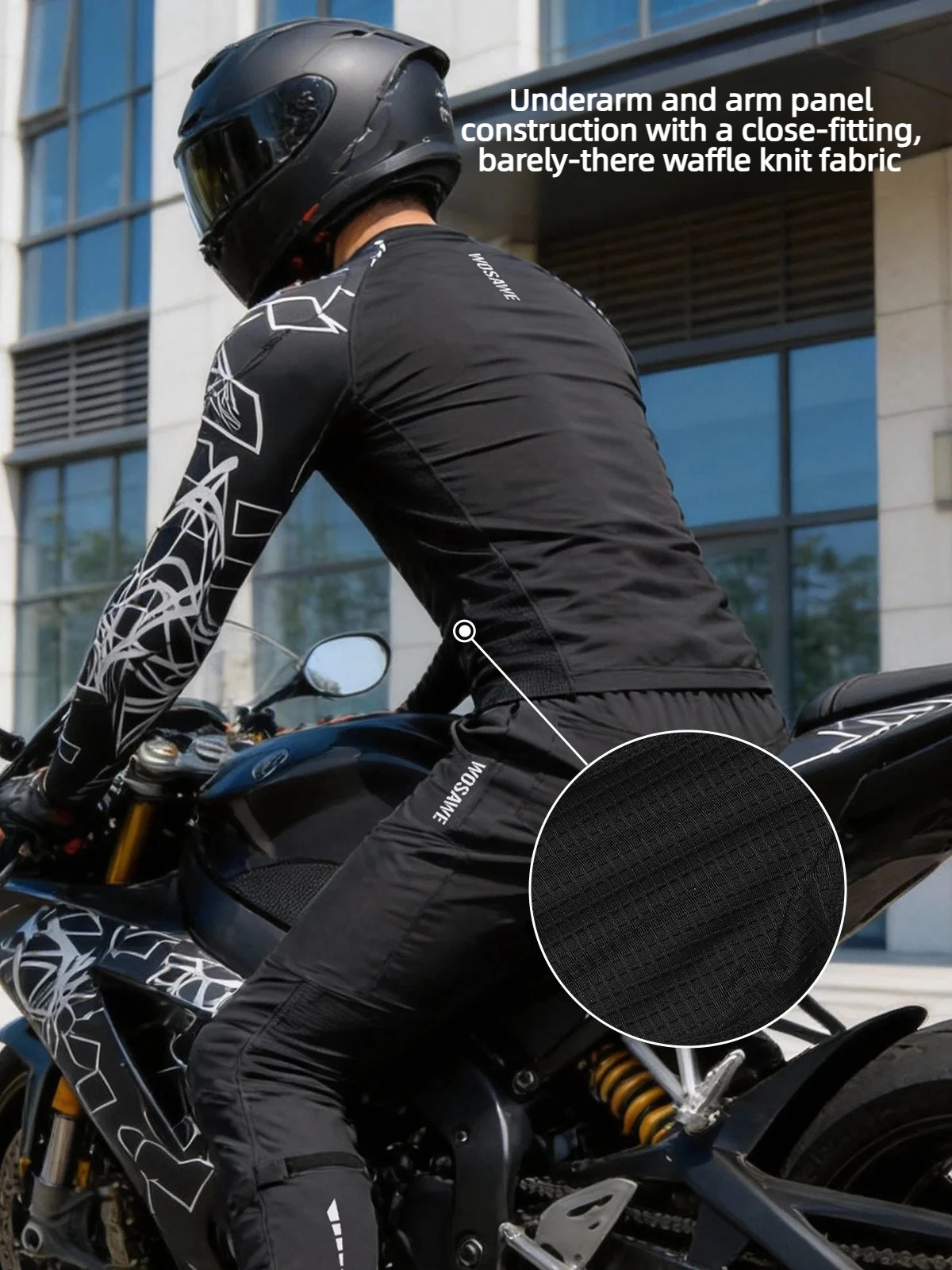 WOSAWE Herren Motorradjacke So – Motorcycle Gear For Summer Bewertung und Preis