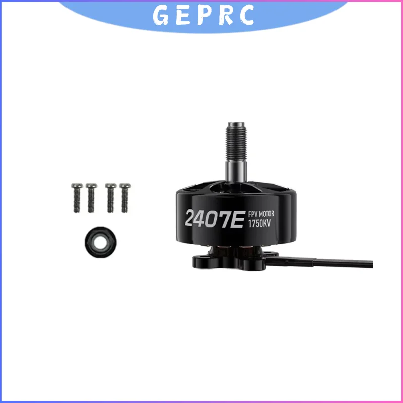 

Двигатель GEPRC SPEEDX2 2407E 1750KV — высокий крутящий момент и эффективность — для гоночных квадроциклов FPV 5-6 дюймов — совместимый с 6S RC Drone