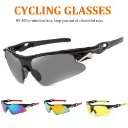 Sports Men Sunglasses Road Cycling Glasses Mountain Riding Protection Goggles Eyewear Mtb Bike Fishing Camping Outdoor Glasses