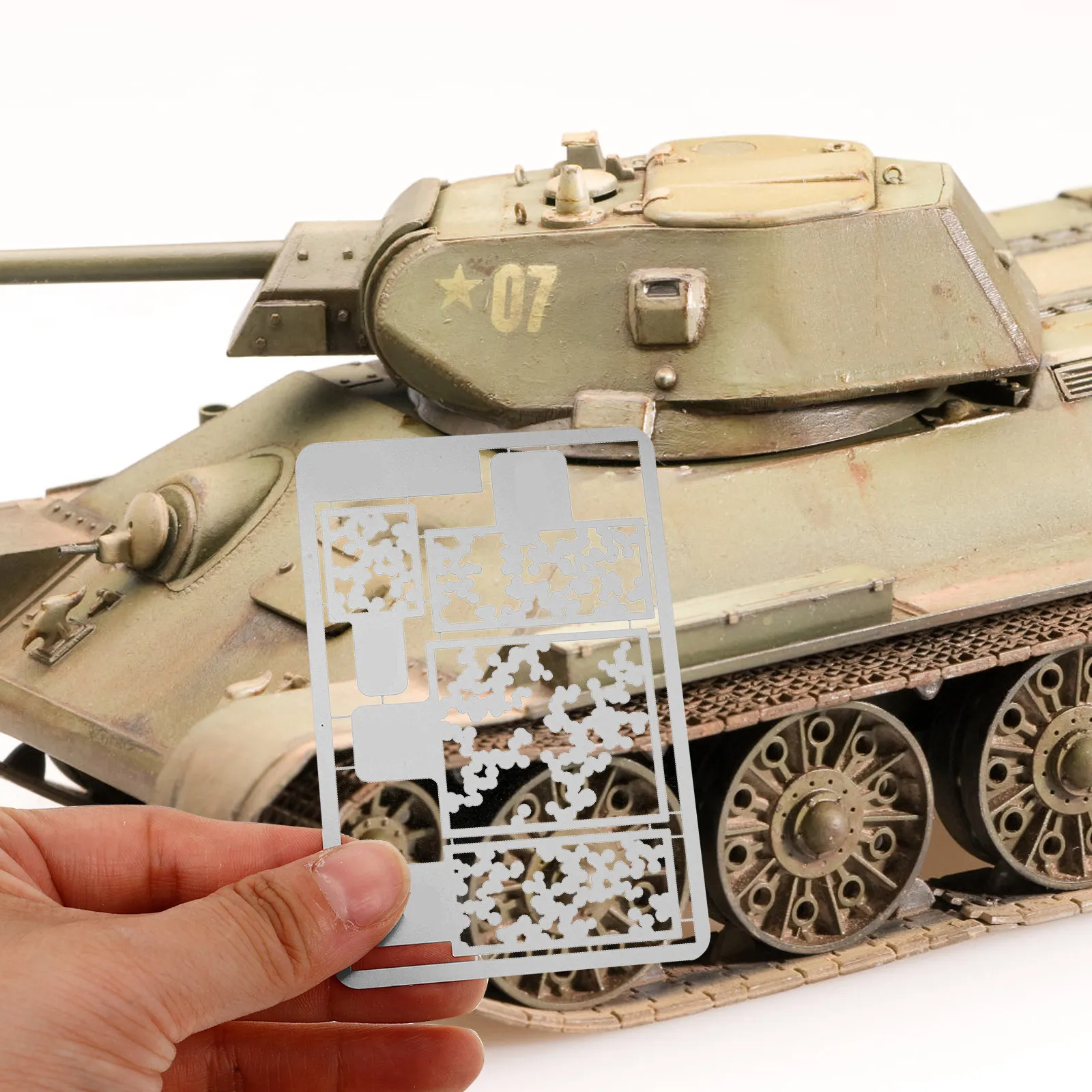 Portable Stencil Template For Scale Painting Spray Paint Artist Professional Camo Stainless Steel Hollow-out