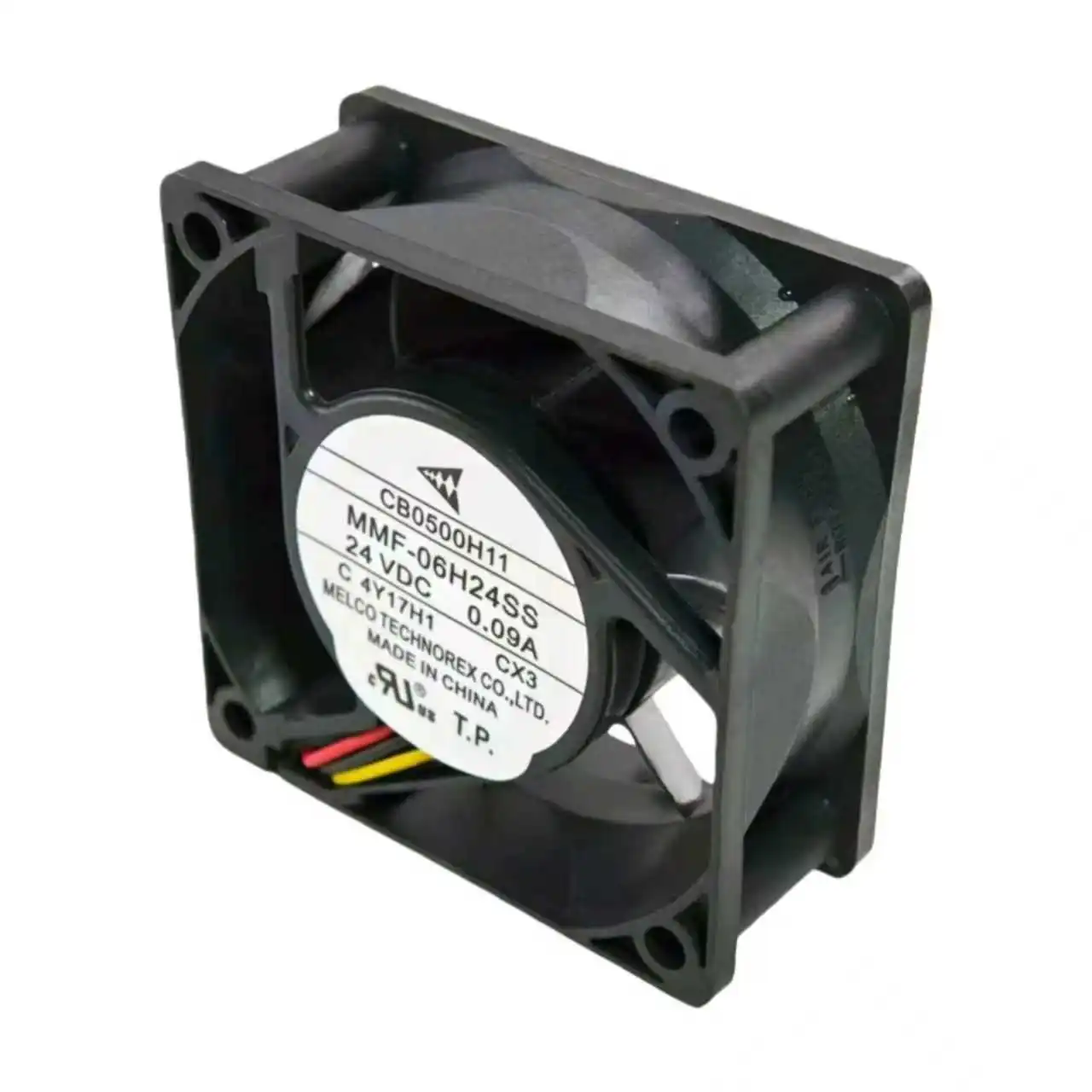 New Original MMF-06H24SS CX3 Original 60x60x25mm DC24V Cooling Fan 3-Wire Tachometer for Inverter VFD Industrial Fan 6025