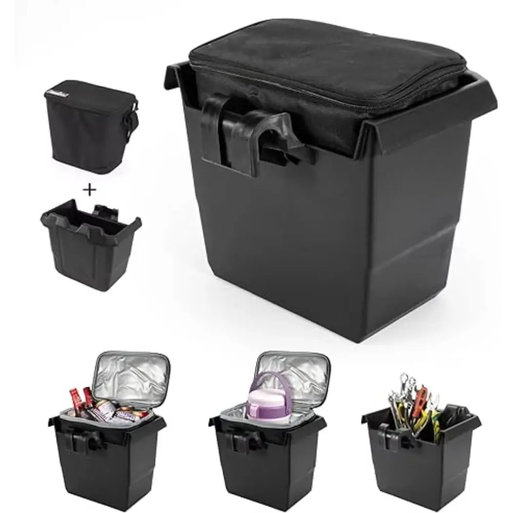 

Removable Defender Center Underseat Storage Bin + Ice Bag for 2016-2023 Defender MAX HD5 HD6 HD8 HD10 Replace OEM #715003446