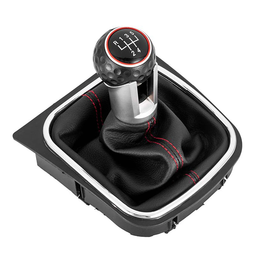 

Gear Lever Accessories Gear Shift Knob Car Interior Accessories Anti-Corrosion Practical Design Quick Installation For Golf 6