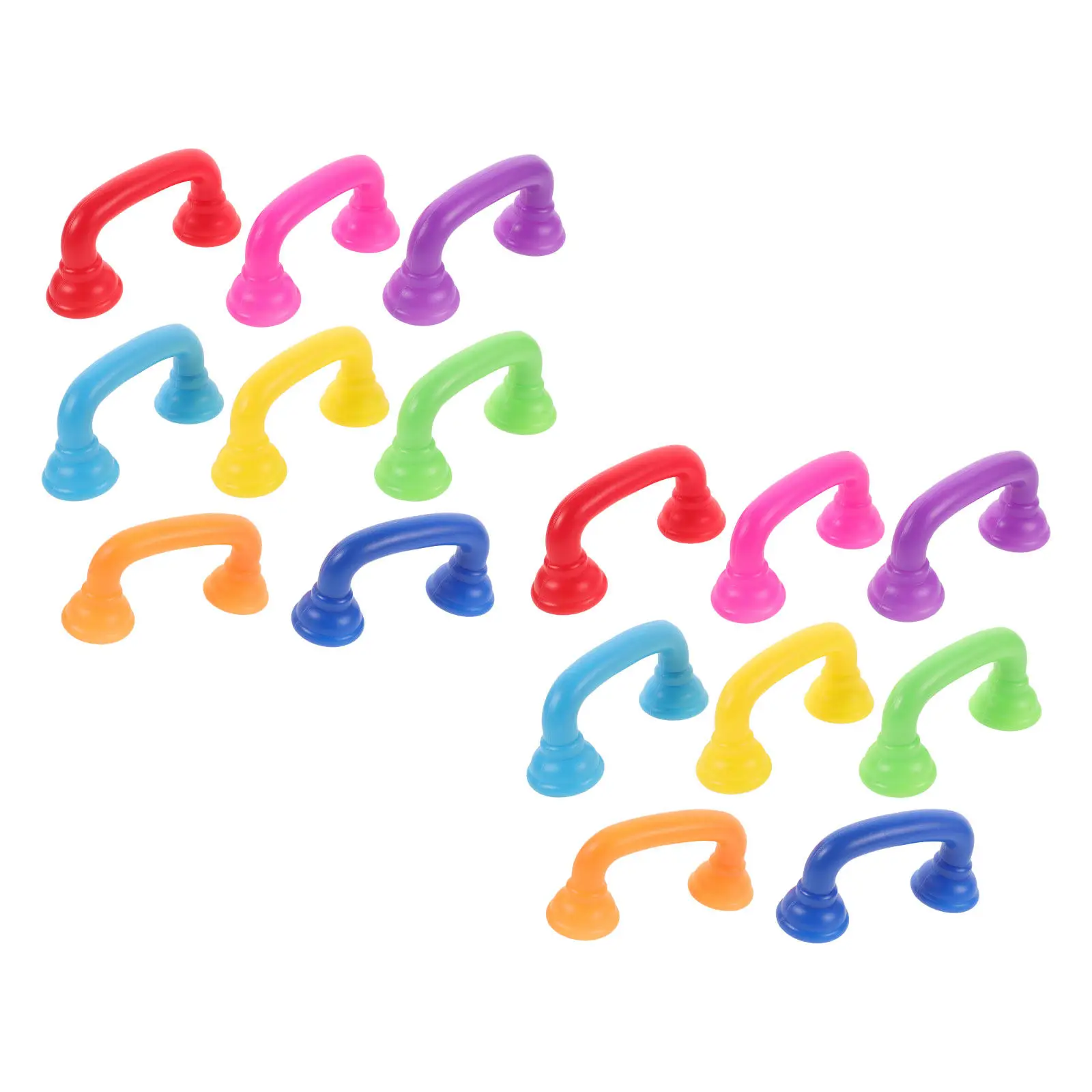 

Набор из 16 пластиковых телефонов-помпов для детей: развивающие, для логопедии, для чтения в классе, манипулятивные пособия для дошкольников, интерактивные игрушки для детей