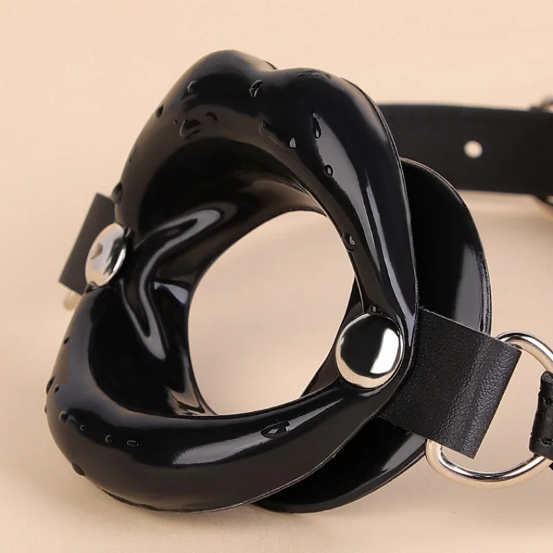 Exotische Accessoires BDSM Sklave offenen Mund Knebel Bondage Strap erotische Waren Sexspielzeug für Frauen Fetisch Blowjob Rollenspiel Erwachsenen Spiele