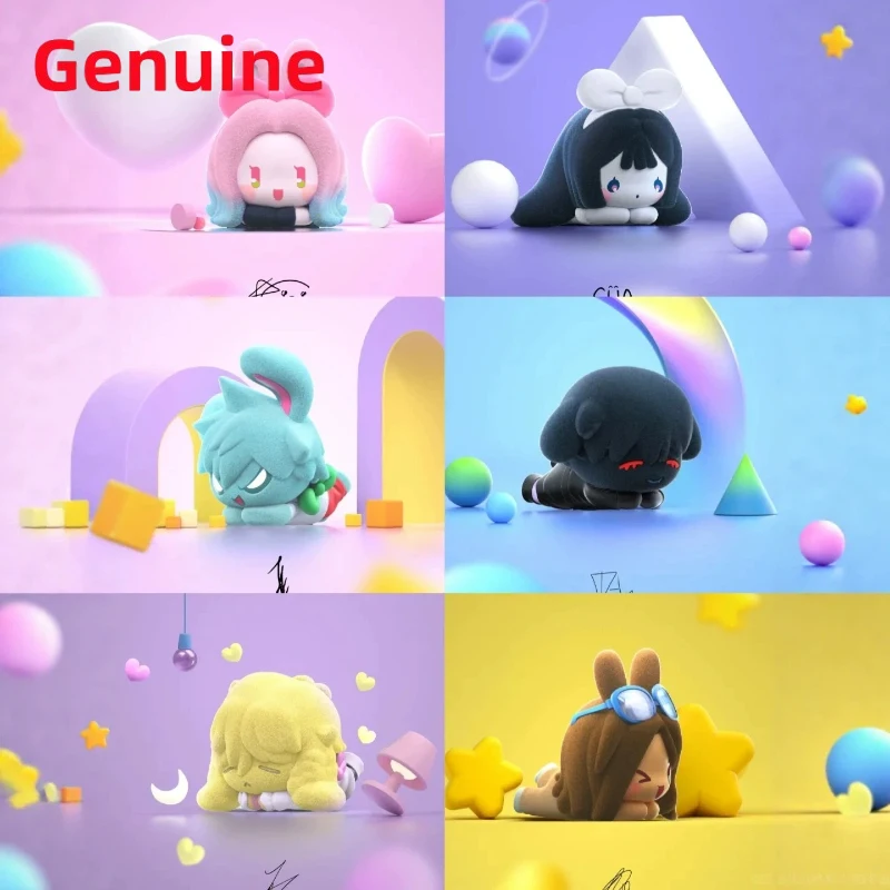 

Горячая Alien Stage Rabbit Series слепая коробка мини-игрушка Papa украшения аниме фигурка кукла загадочная коробка милое украшение праздничные подарки