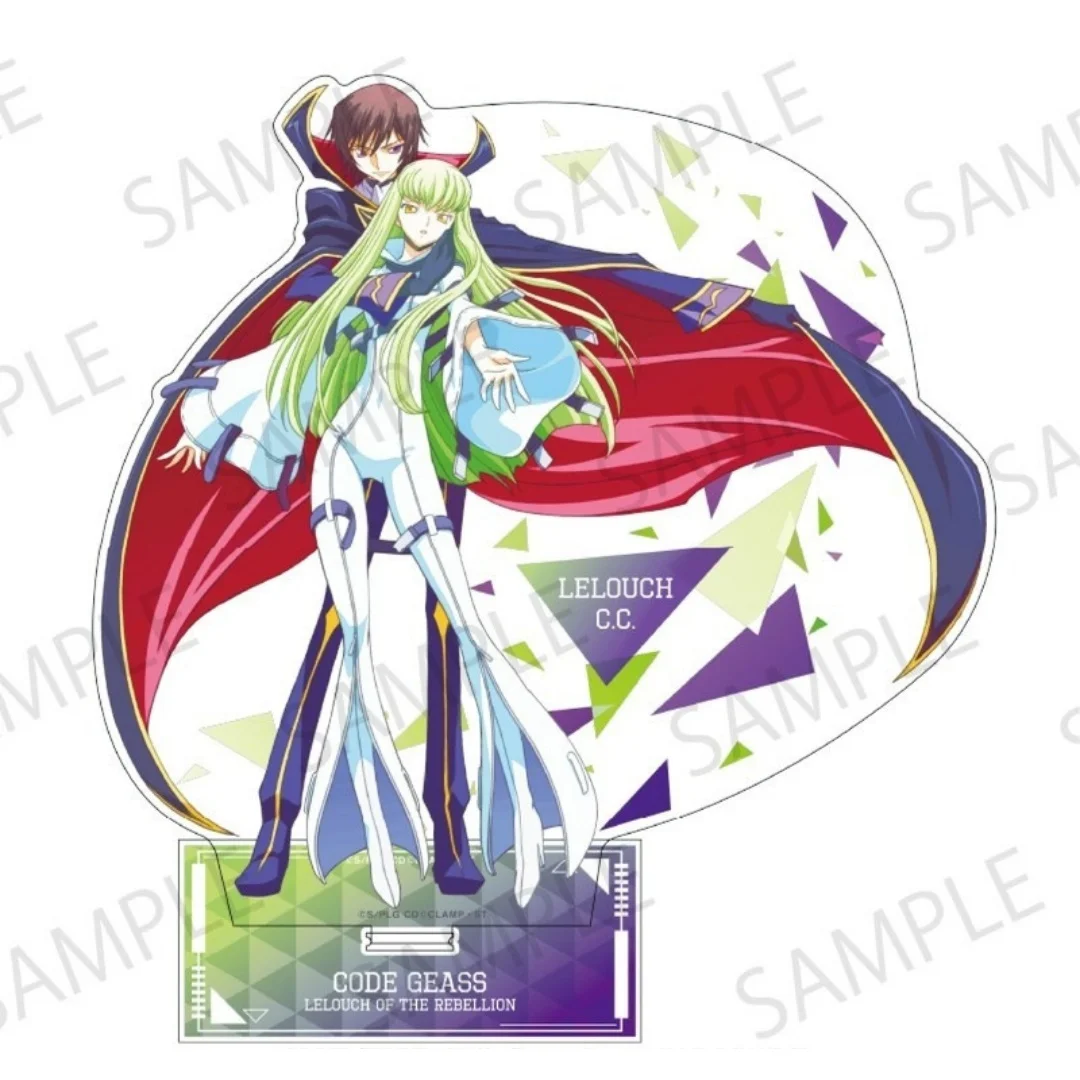 Rebellion Lelouch  Code Geass CG Suzaku Acrylic Stand Keychain Desk Stand Fans Gift Kit Set Pack Gift Cute Anime Fans Desk