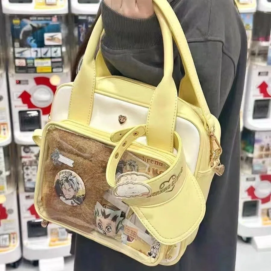 

Shoulder Bag Handbag Women Guangzhou High Quality Bag Y2K Mini Bag Lady Bags New in Handbag Transparent Japanese Style 2025
