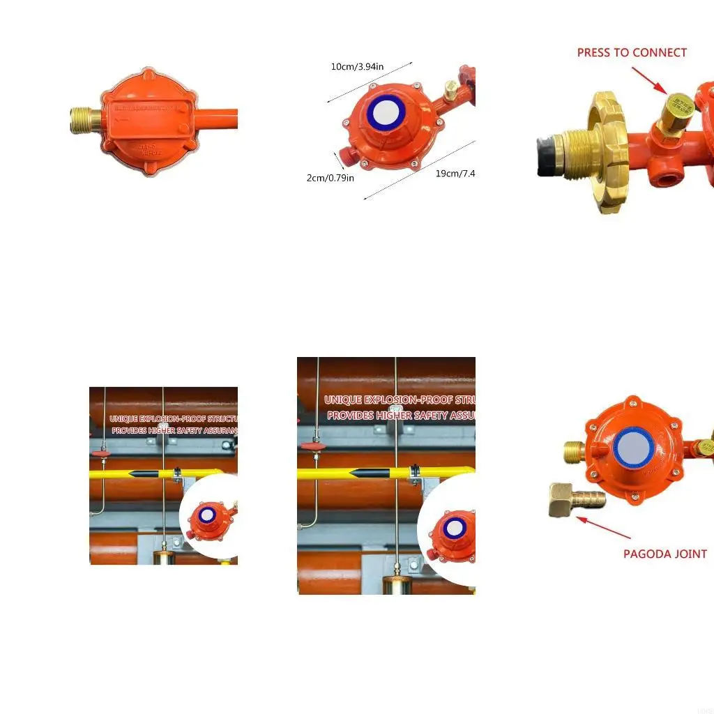   Explosions Proof Gas Tanks Pressure Regulator Adjustable Gas Pressure Regulator Valves Safety Explosions Proof Valves
