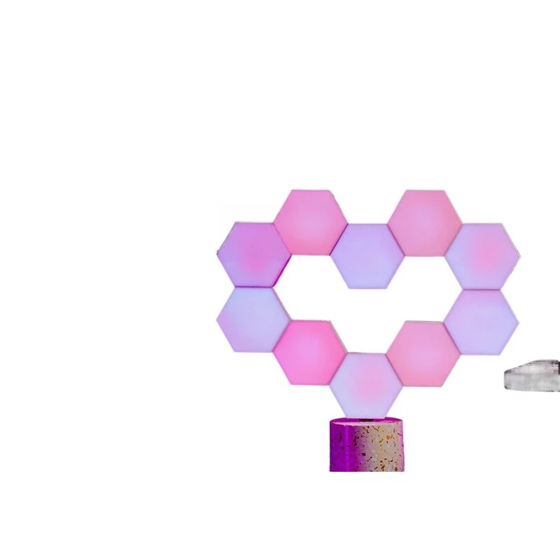 

Quantum light strange light board honeycomb RGB e-sports room atmosphere light