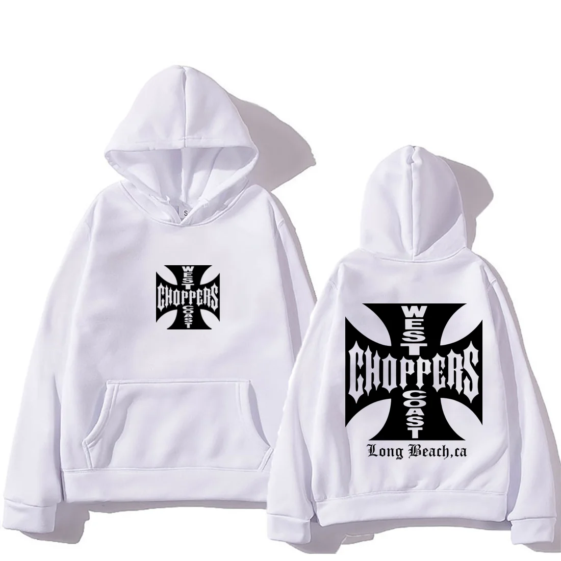 Paul Walker West Coast Choppers Hoodie Men Women's oversized Fashion Top hip hop Clothes Fleece Long Sleeve vintage Sweatshirt - Image 2