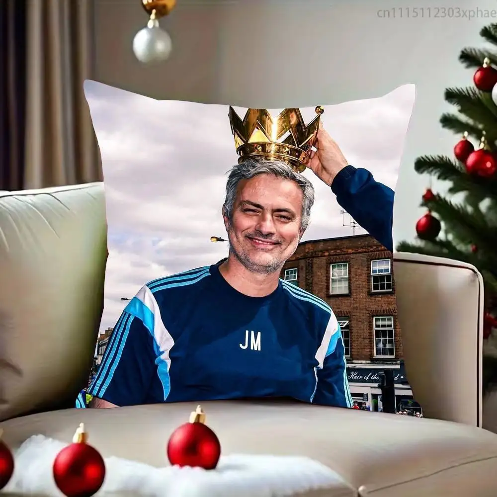J-Jose M-Mourinho Manager Pillow Case Cover Square Sofa With For Pattern Comfortable Cushion suitable Of Room