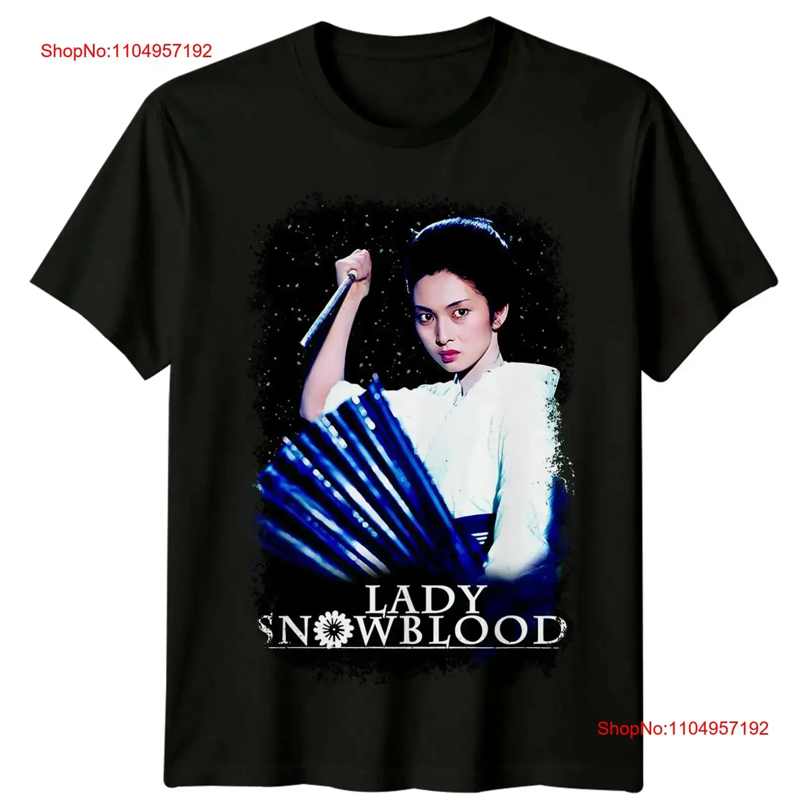 Lady Snowblood 1973 Movie Poster Inspired T Shirt Retro 70s vintage Washed Soft streetwear Comfortable Stylish homme Versatile