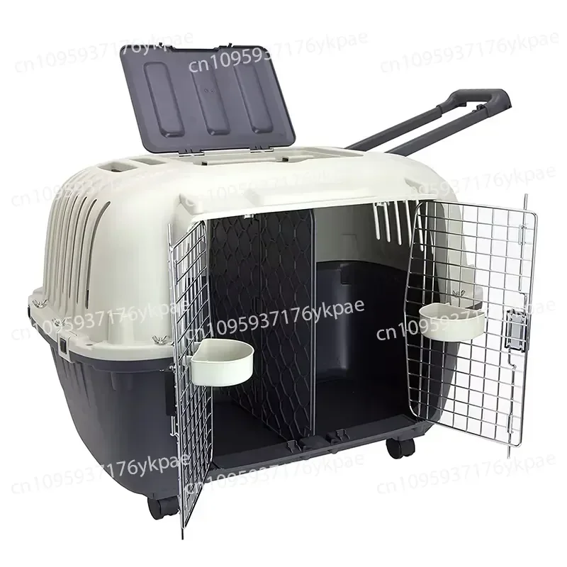 Pet Supplies Portable Detachable Cat and Dog Air Transport Case Indoor and Outdoor General Pet Case