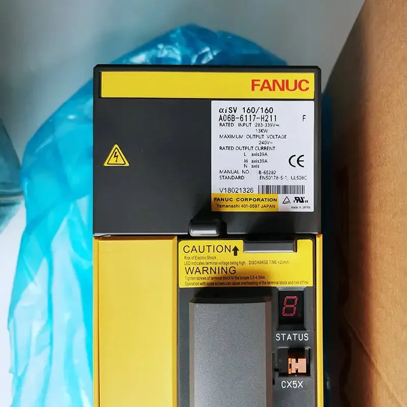 αiSV A06B-6117-H211 Fanuc Servo Driver  Servo Amplifier for CNC Controller
