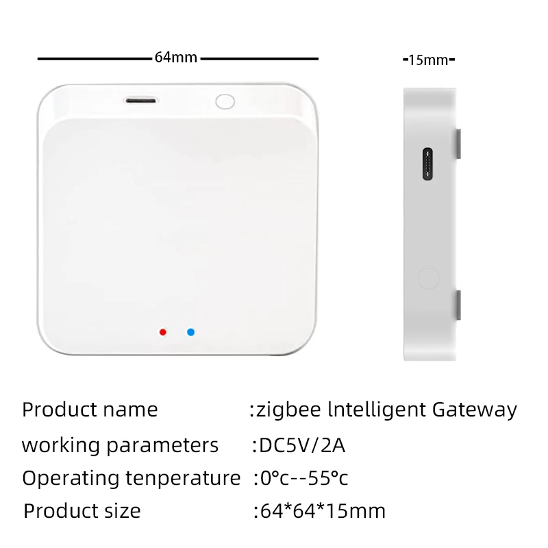 Tuya Intelligent Zigbee Wireless Gateway controllo centrale Smart Home telecomando vocale