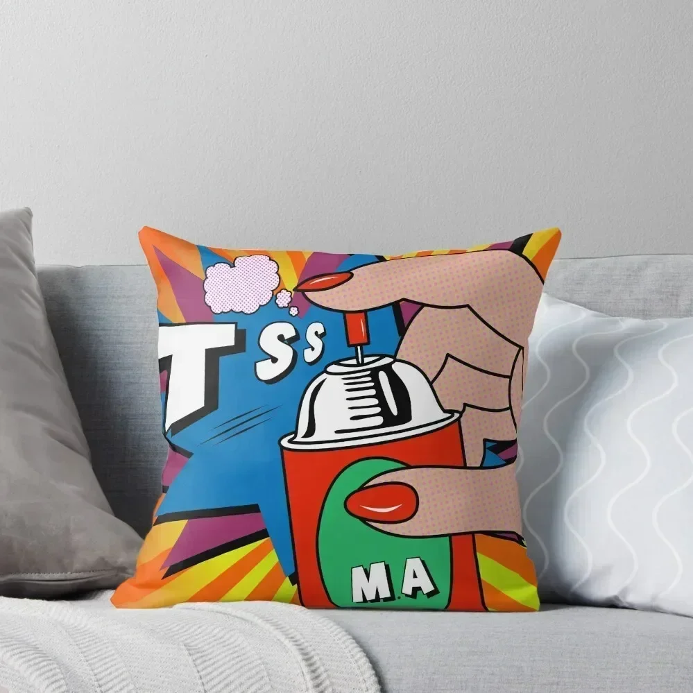 

pop art Throw Pillow Custom Cushion Photo pillowcases for sofa cushions Cushion Cover Set Pillowcases Bed Cushions pillow
