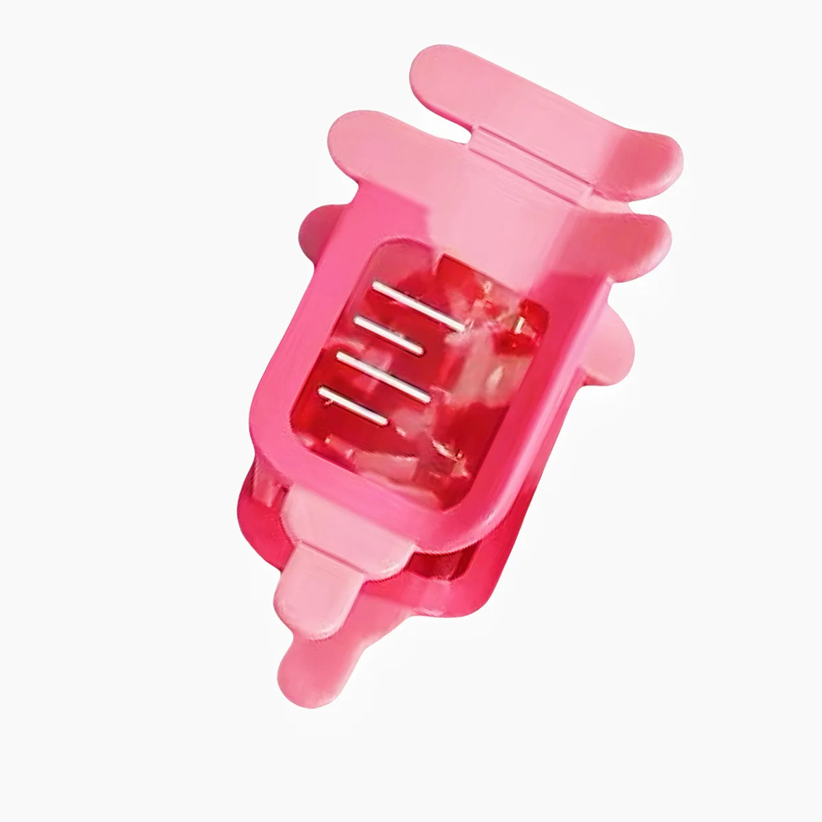 Clipe de garra da série médica de coração de pílula de bloco de cores |   Clipe de tubarão de desenho animado |   Acessório de cabelo de rabo de cavalo meio-up de última geração