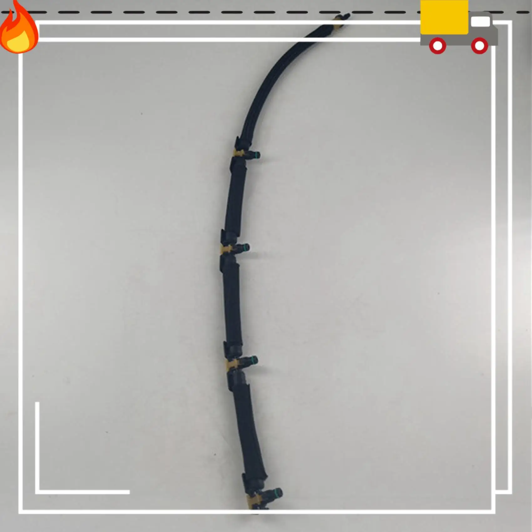 8X 03L130235AD Fuel Return Line Fuel Return Hose Tank Line Hose Pipe Injector Hose Leak Line For Amarok 2010-