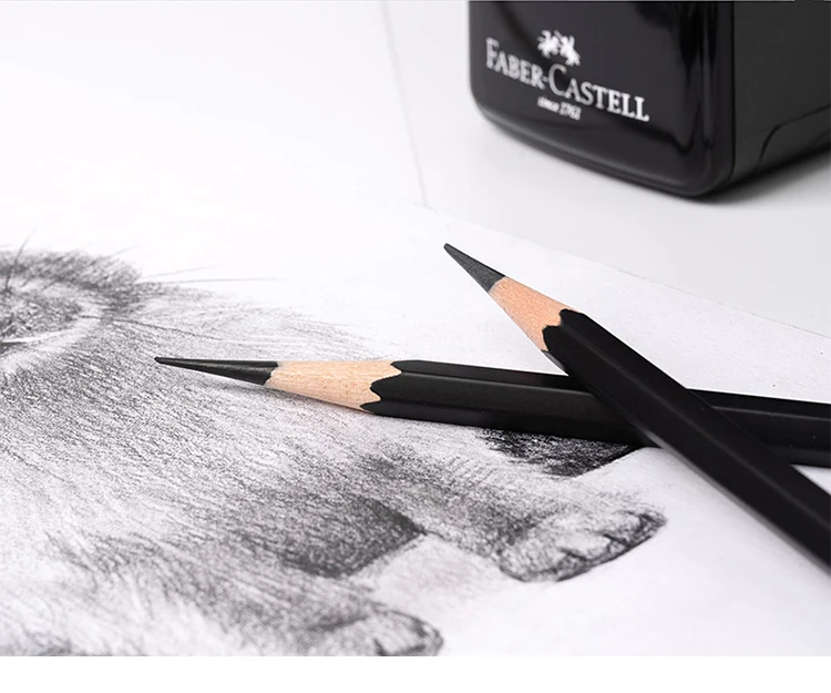 Faber-Castell Matte Sketch Pencil Painting Art Graphite Pencils Shading Writing Sketch Drawing Design Art Supplies 8/12pcs Set – Detail 19