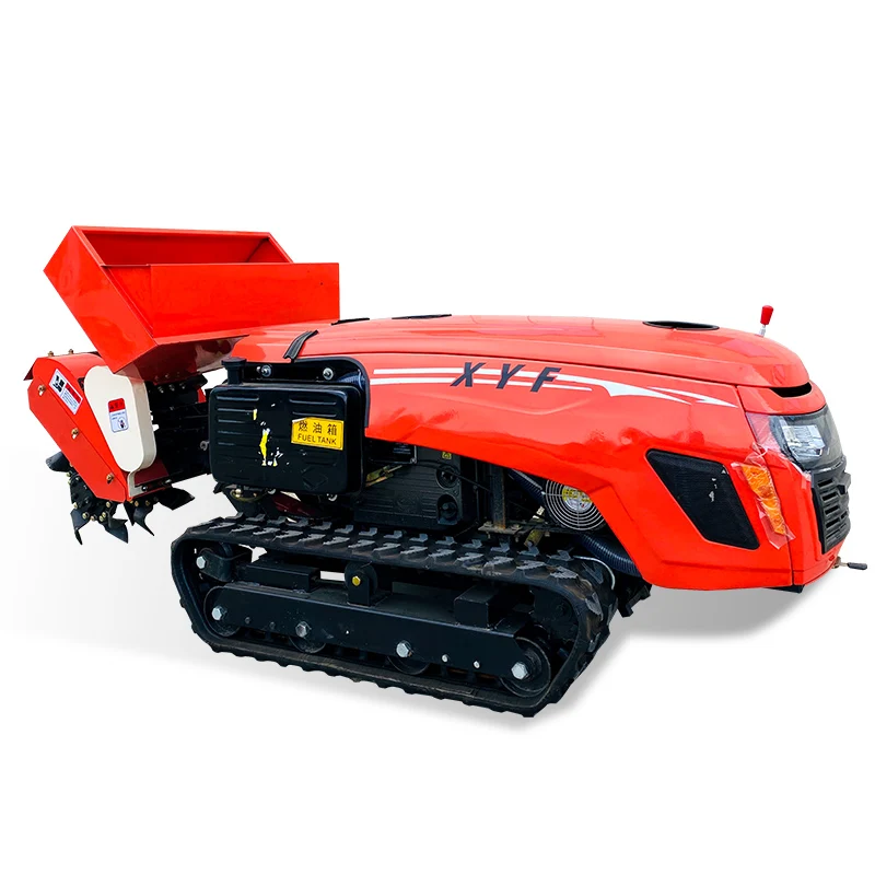 

Customized Multifunctional 35HP Mini Crawler Tractor Anti‑Skid Agricultural Cultivator Tiller