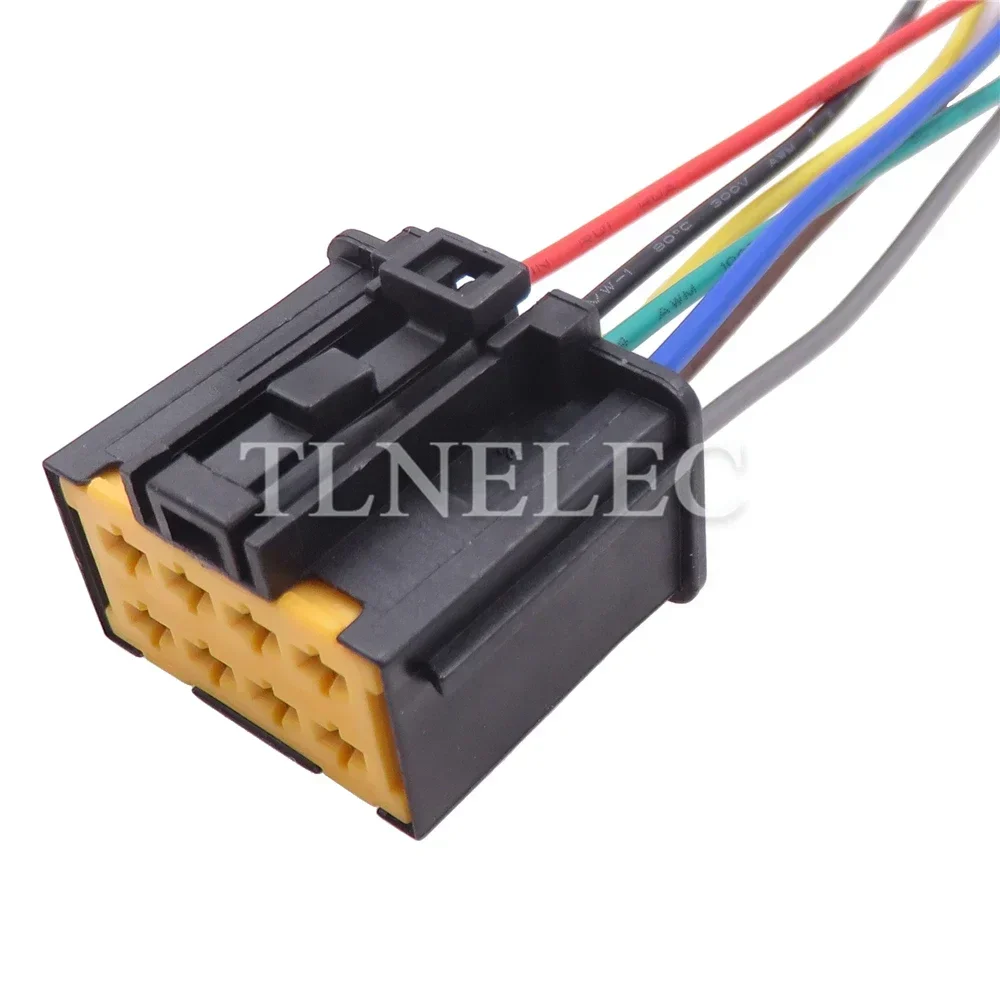8 Pin Way Car Anti-theft Window Lifter Unsealed Socket with Wires Auto Wire Harness Connectors For Peugeot Citroen 98906-1011