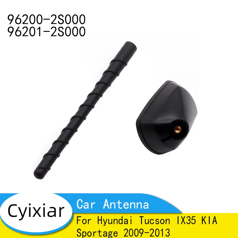 Car Antenna Radio AM/FM Roof Mast For Hyundai Tucson IX35 KIA Sportage 2009-2013 96200-2S000 96201-2S000