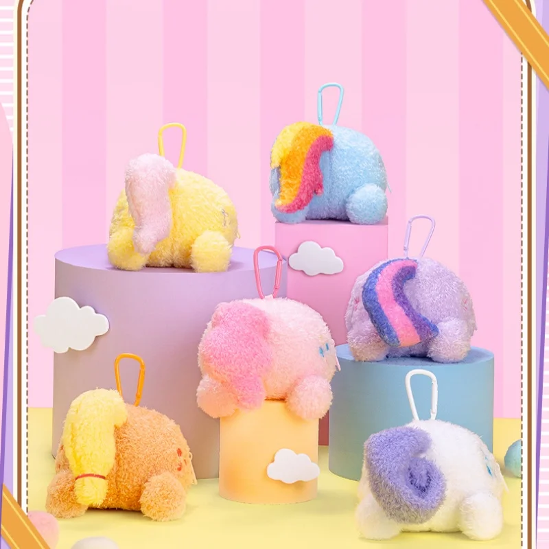 Kayou My Little Pony Series Plush Coin Purse with Keychain Anime Accessory Bag Pendant for Girls Birthday Gift Genuine Stock