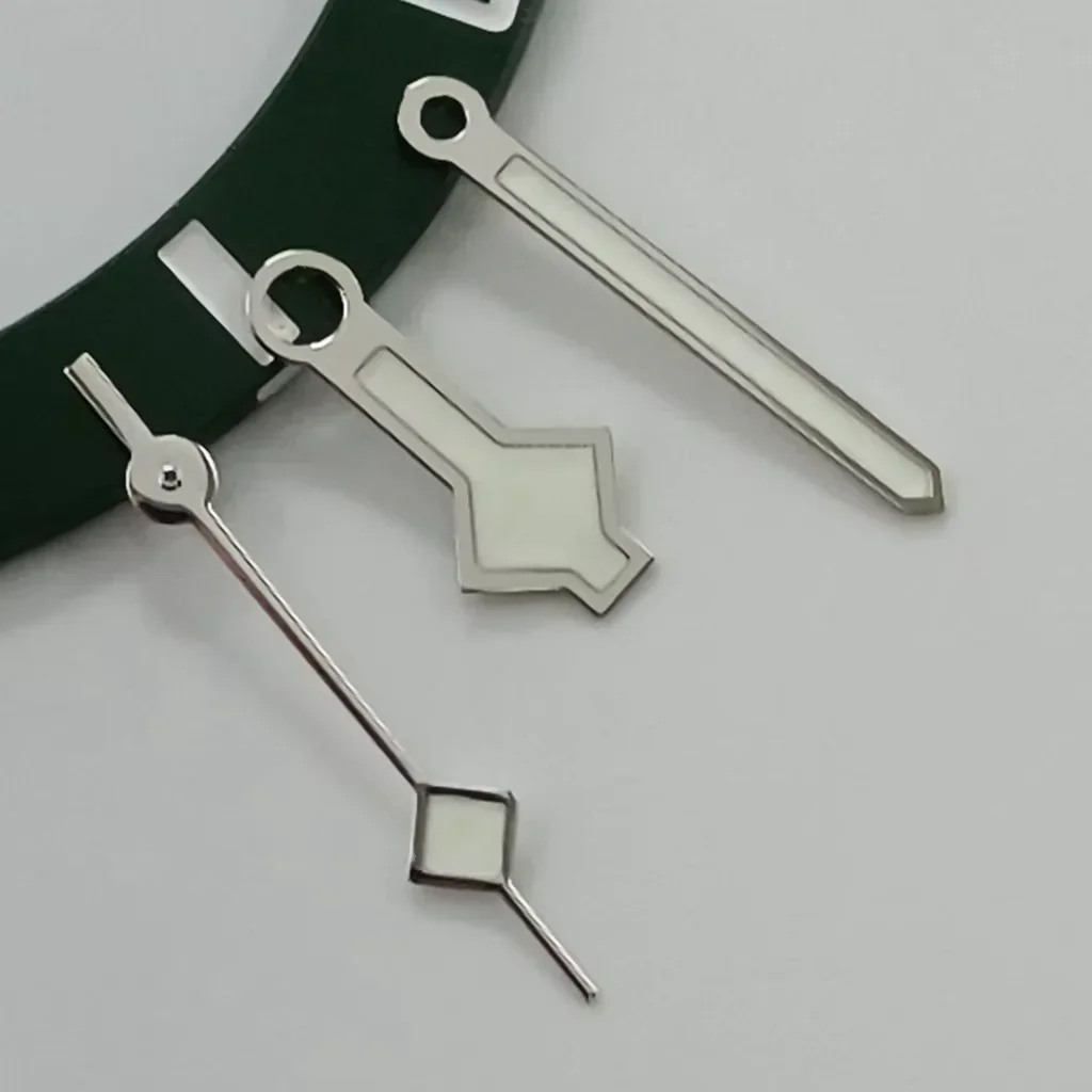 NH35 Watch Accessories Vintage Retro Sword Hand for Seiko NH35 NH36 Movement Watch Needle Snow Hands Green Lume Vintage