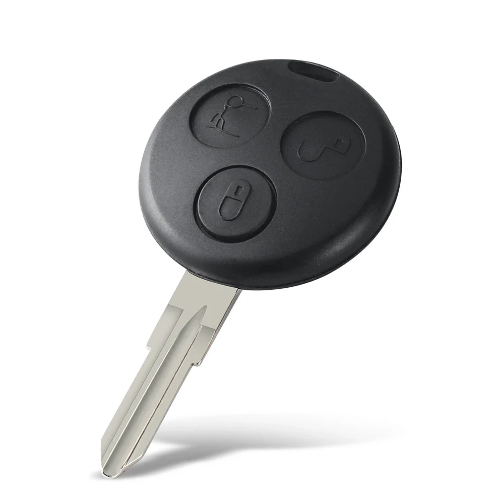 KEYYOU With Battery 3 Buttons Remote Key AEC With Chip 433Mhz for Mercedes Benz Smart Fortwo Forfour Roadster City Passion