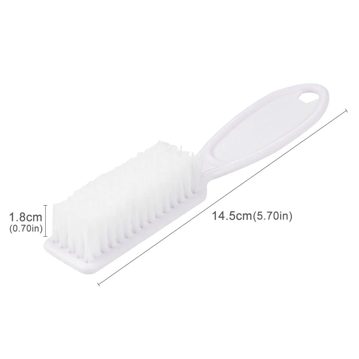 6-delige nagelborstelgereedschappen Sterke effectieve reiniging voor Nail Art Design Manicure Pedicure Behandelingen Home Utility Manicure Borstel