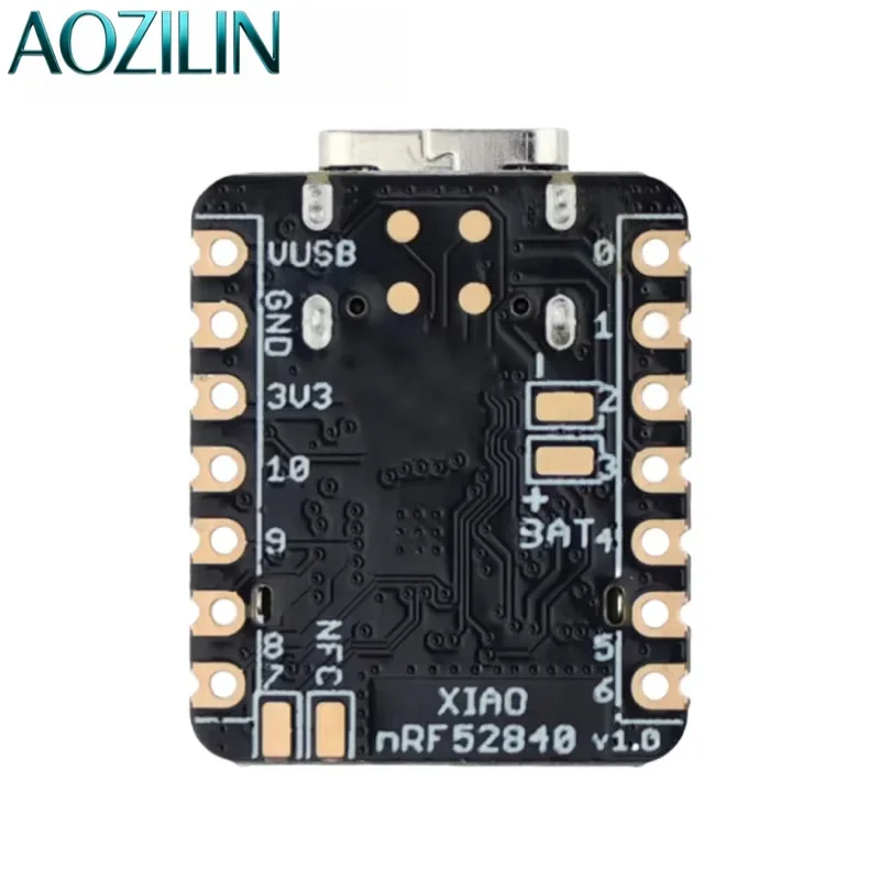SkyDElAOZILIN Mini Multi-Protocol MCU Module NRF52840 NRF54L15 Support BLE Zigbee Thread Matter Ultra Low Power IoT Development