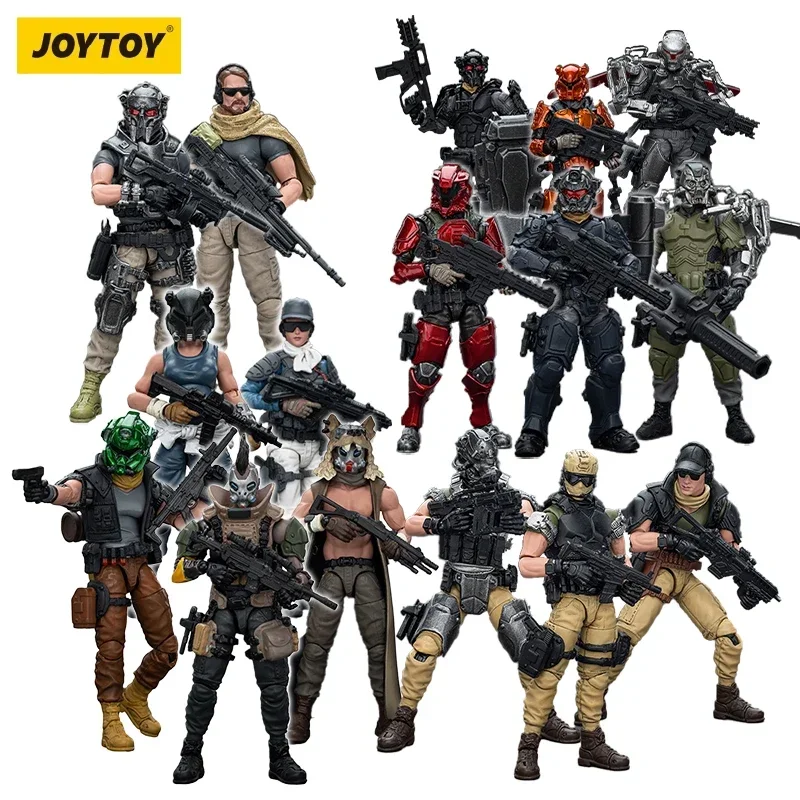 IN STOCK JOYTOY 1/18 Action Figure Military Armed Force Series Anime Figurins Toys Collectible Model Room Decor Custom Ornament