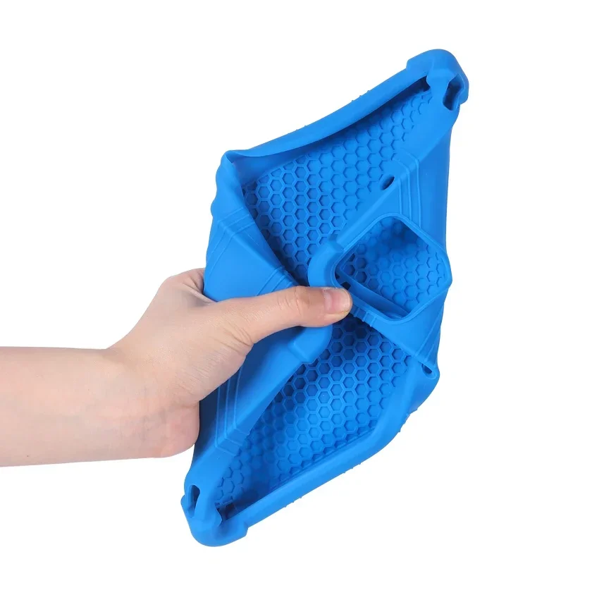 For PRITOM Tronpad B8 8inch Tablet Case with Kickstand Shockproof Soft Silicon Protective Shell - 4 Thickened Corners Coat