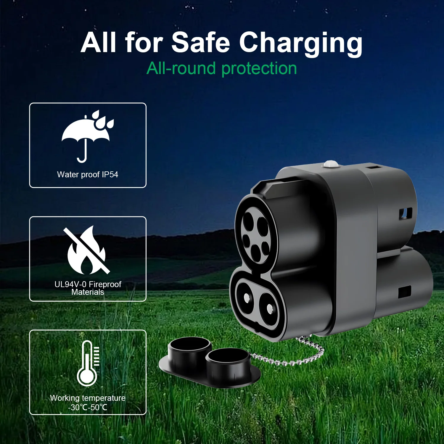 CCS1 to CCS2 Charger Adapter 250kW 50-250A DC 1000V AC/DC Fast EV Charging Converter for Electric Vehicle Charging Station