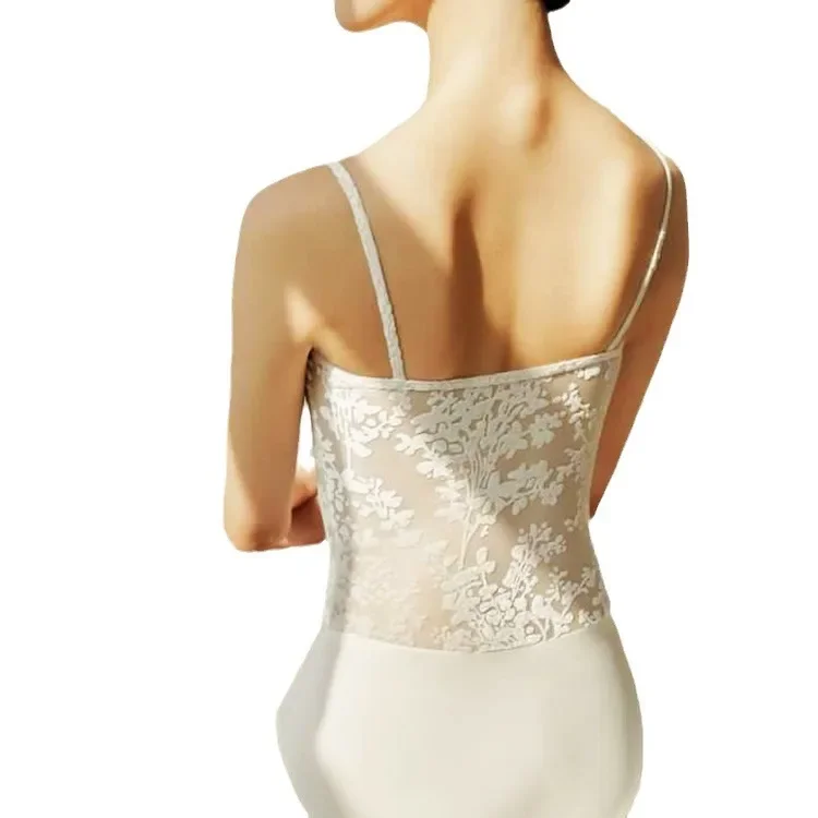 Frauen Ballett Trikots Tanz Leibchen Gymnastic Trikot Futter Erwachsene Body Erwachsene Zurück Ballett Body Teen Skate Badeanzug