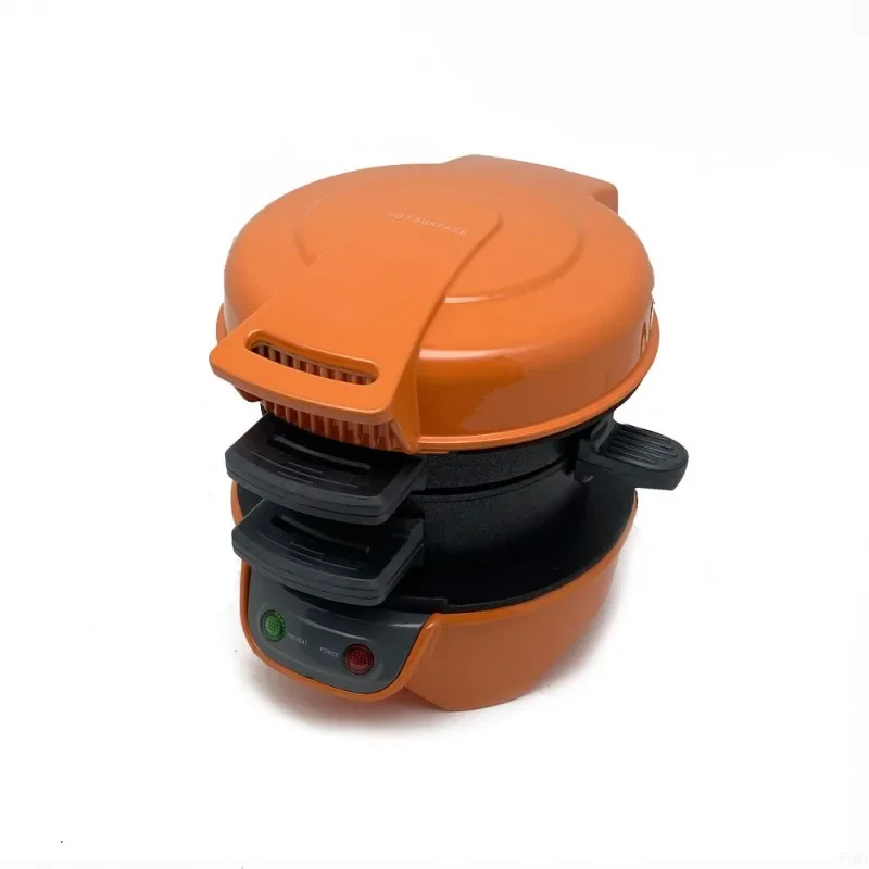 110V 220V ขนมปังไฟฟ้าเครื่องทําแซนวิชเครื่องปิ้งขนมปัง MINI Non Stick Burger Grill เบเกอรี่แพนเค้กกระทะสําหรับห้องครัวบ้านเครื่องปิ้งขนมปัง