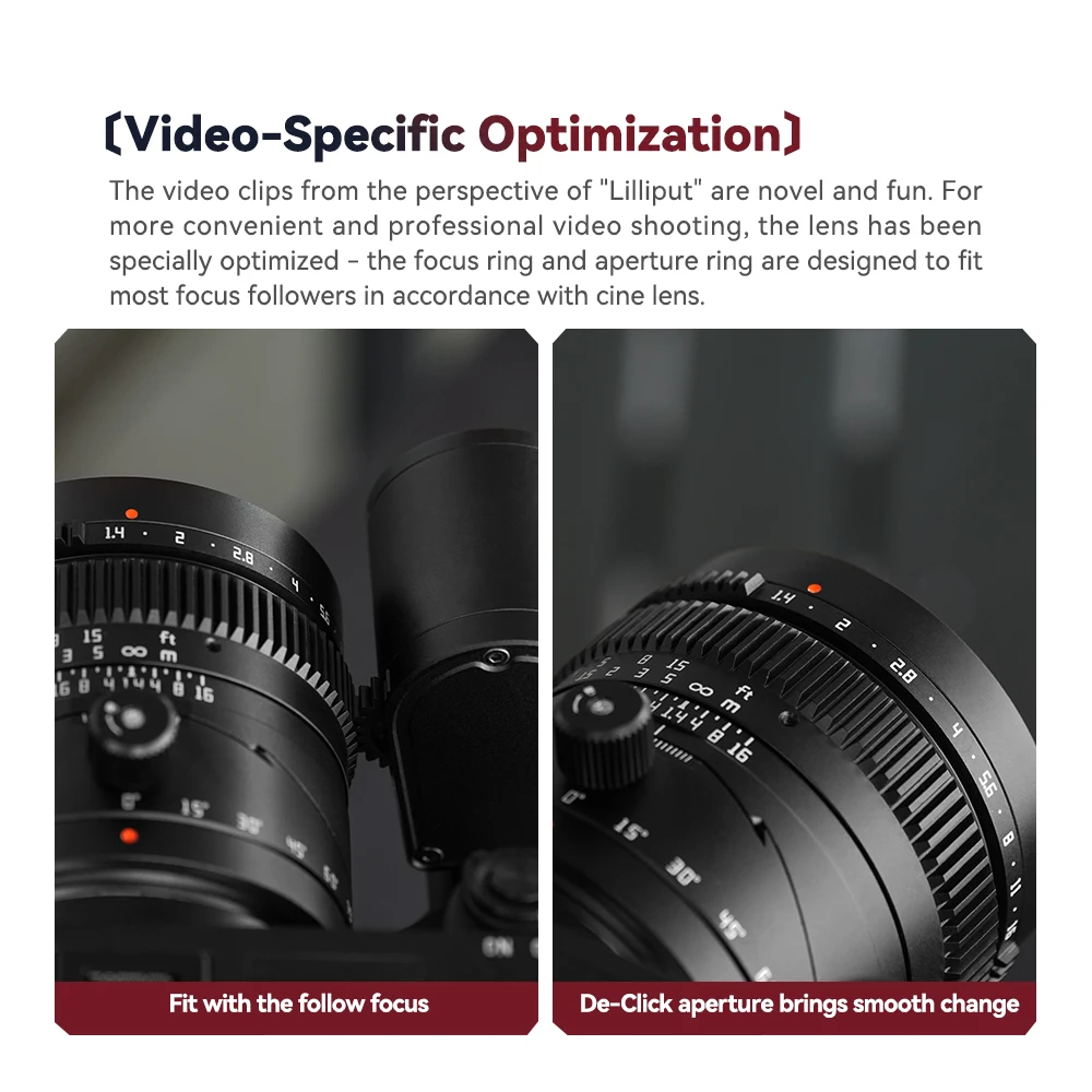 Ttartisan 50Mm F1.4 Tilt Lens Full Frame Mf Tilt Shift Lens Voor Fuji X Rf Leica Sigma L Mount sony E Mount Camera 'S A7 Iv A7SIII